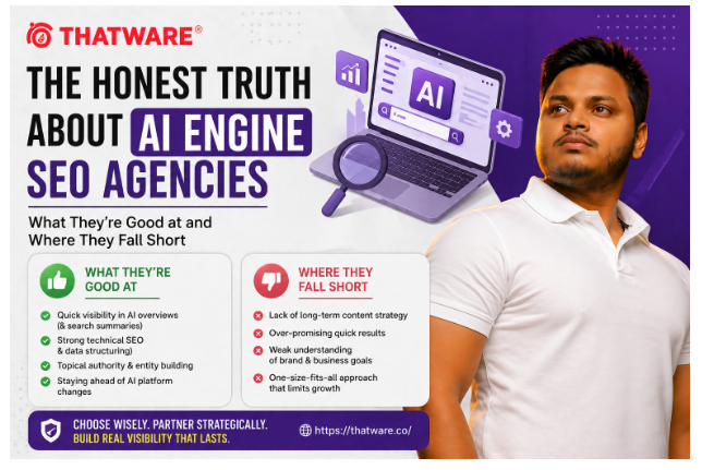 The Honest Truth About AI Engine SEO Agencies – What They’re Good at and Where They Fall Short ai engine seo agency
